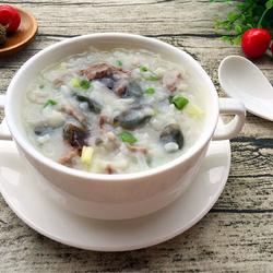 皮蛋牛肉粥的做法[图]