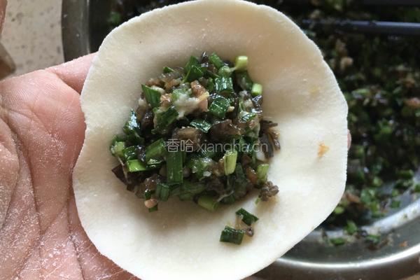 韭菜木耳水饺的做法图解11