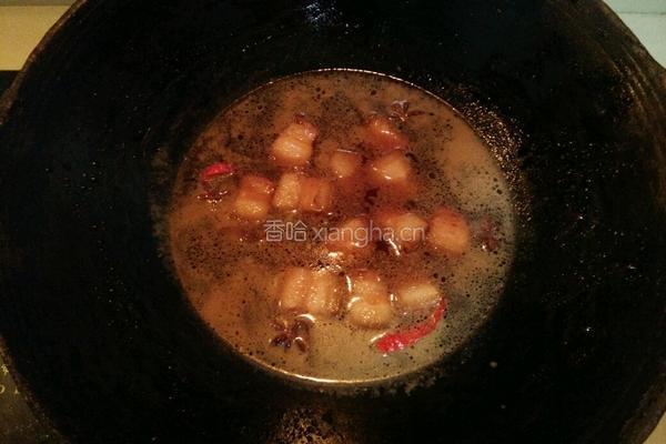口菇鹌鹑蛋烧肉的做法图解14