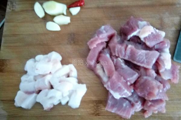 豇豆红烧肉的做法图解2
