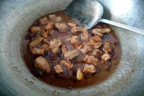 豇豆红烧肉的做法图解8