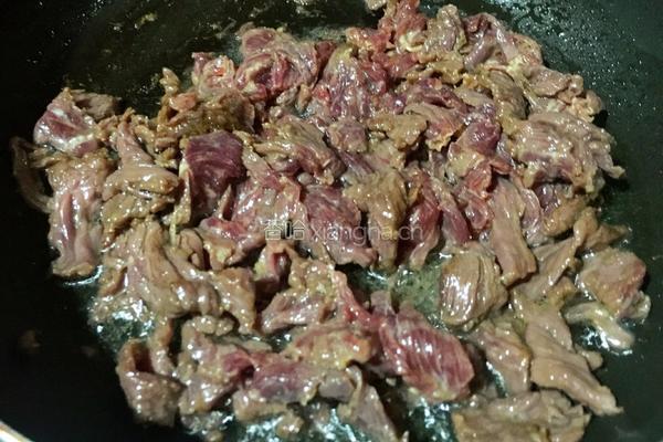姜丝牛肉的做法图解8
