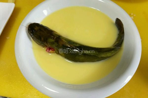 昂刺鱼蒸蛋的做法图解5