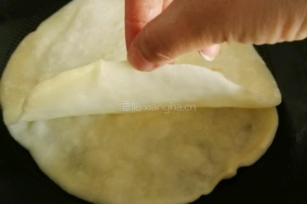 烙春饼的做法图解12