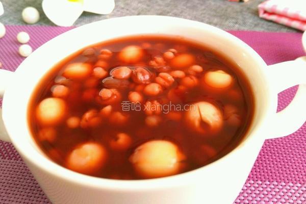 薏米红豆莲子粥的做法图解8