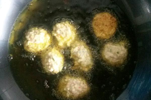 白菜丸子的做法图解5
