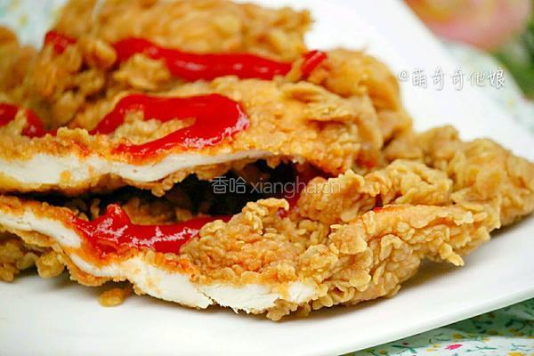 自制脆皮炸鸡排的做法图解16