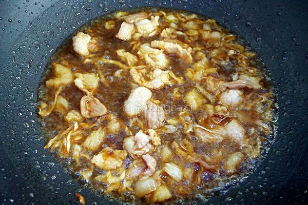 大白菜炖干豆腐的做法图解5