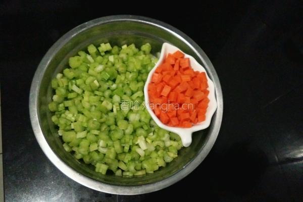 芹菜肉末的做法图解4