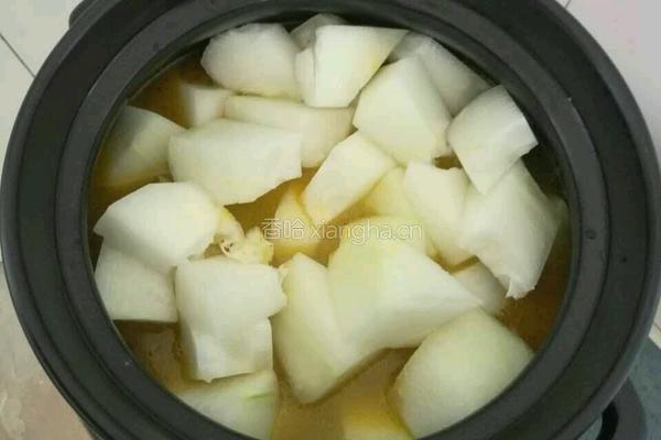 老鸭汤冬瓜炖公鸡汤的做法图解7