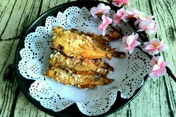 酥香小黄花鱼的做法图解9