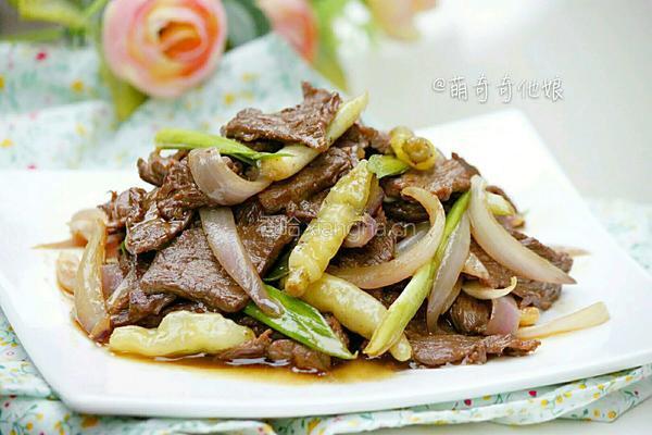 炒牛肉片