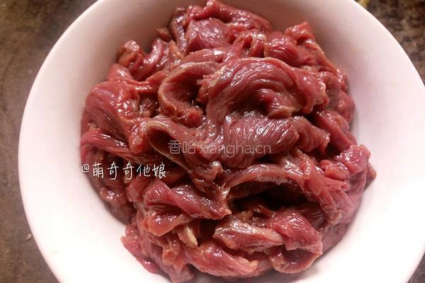 炒牛肉片的做法图解3