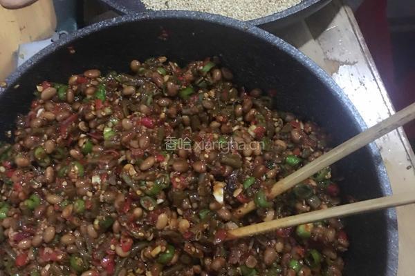 酱豆辣椒酱下饭菜的做法图解6