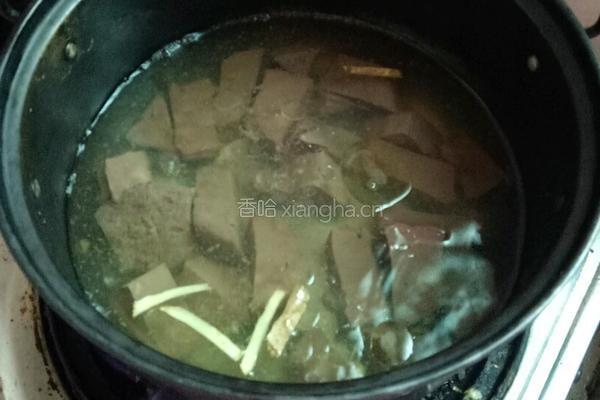 韭菜猪红汤的做法图解4