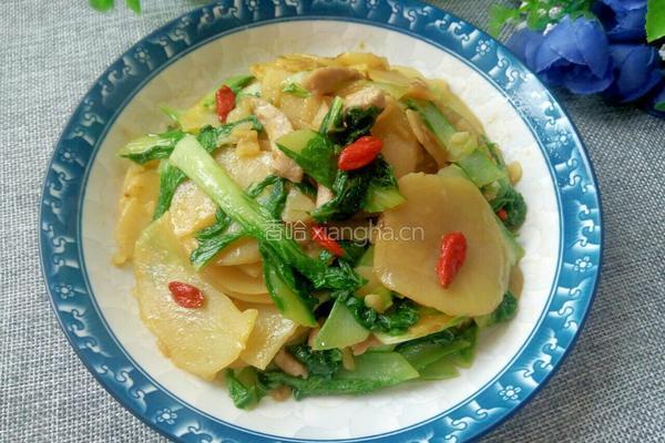 白菜土豆片的做法图解10