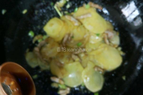 白菜土豆片的做法图解5