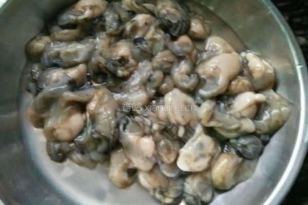海蛎抱蛋的做法图解1