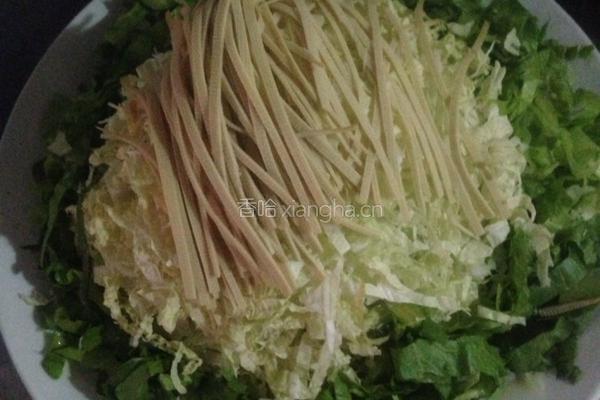 风味白菜的做法图解2
