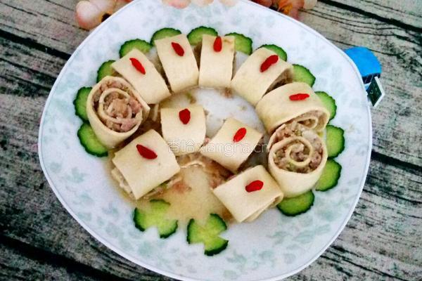 腐皮肉卷的做法图解4