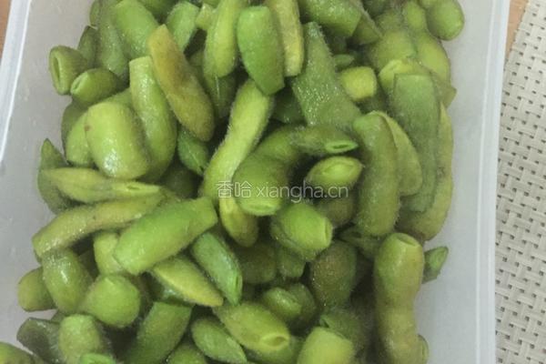 香糟毛豆的做法图解4
