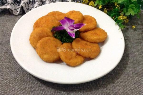 炸红薯饼的做法图解10