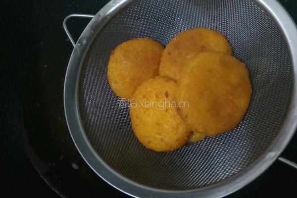 炸红薯饼的做法图解9