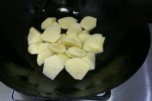 土豆豆角炖牛肉的做法图解5