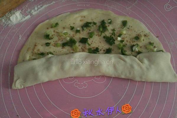 葱花油饼的做法图解10