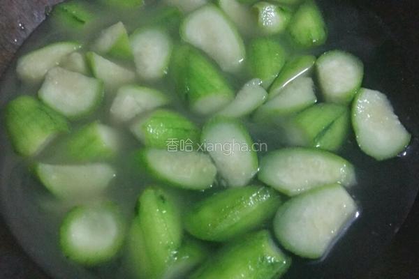 丝瓜蛋花汤的做法图解4