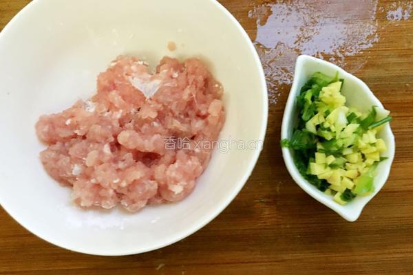 糯米肉圆子的做法图解2