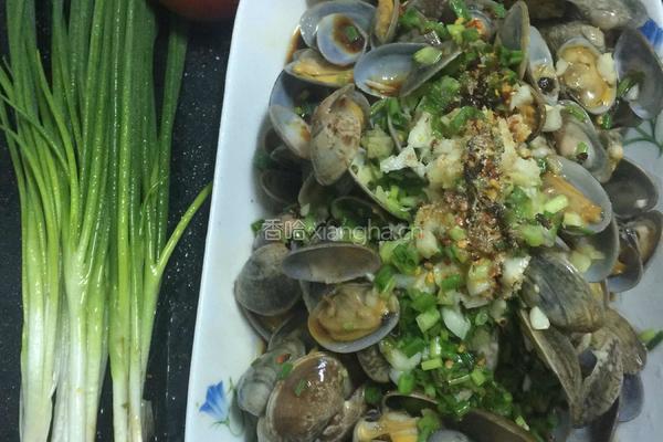 葱油花蛤的做法图解7