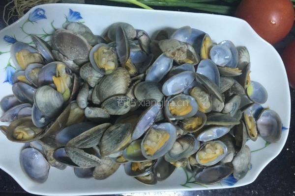 葱油花蛤的做法图解3