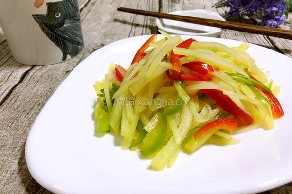凉拌酸甜土豆丝的做法图解11