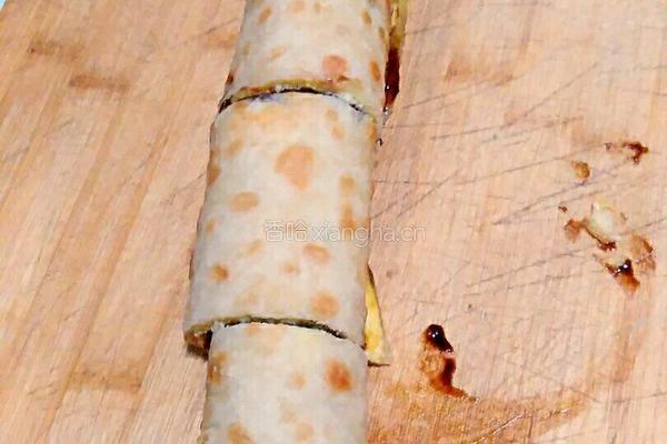 烙饼卷鸡蛋的做法图解12