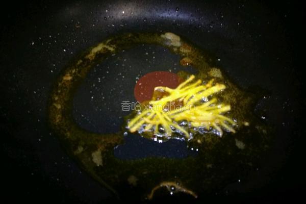 酸菜猪血汤的做法图解4