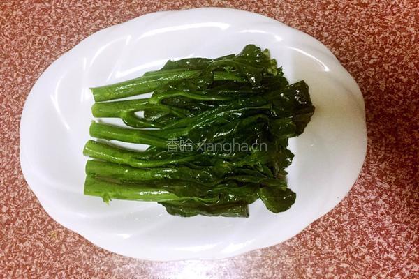 蚝油芥兰牛肉的做法图解4