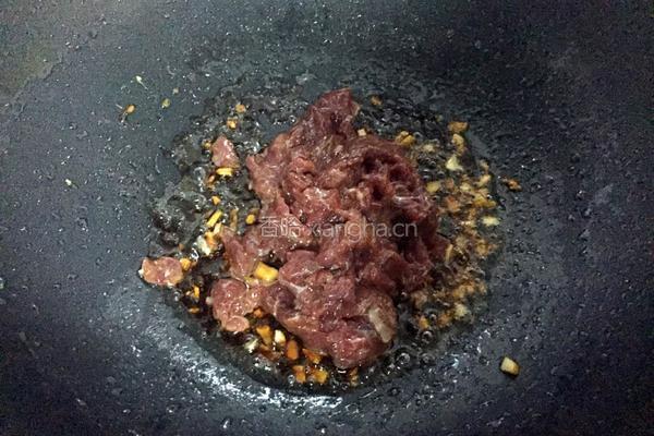 蚝油芥兰牛肉的做法图解7