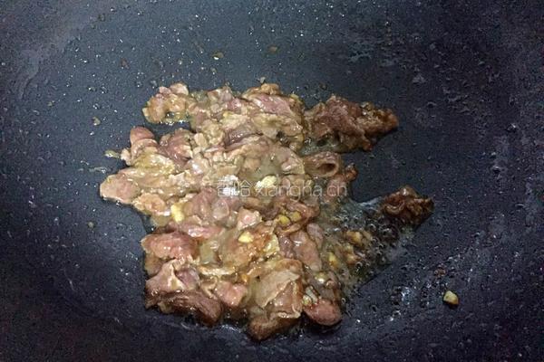 蚝油芥兰牛肉的做法图解8