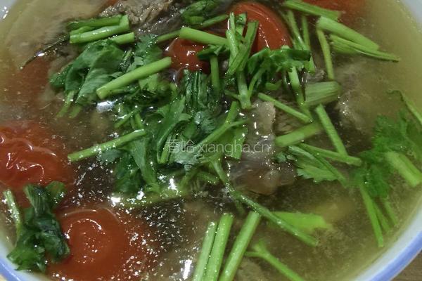 西红柿牛肉汤的做法图解8