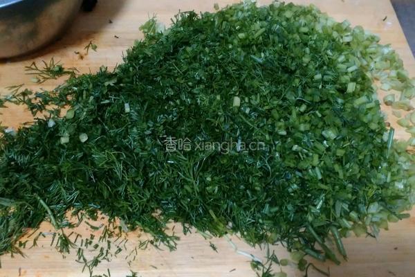 茴香猪肉饺子的做法图解3