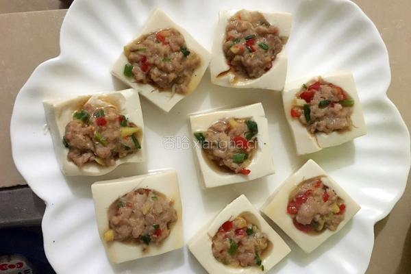 豆腐塞肉的做法图解8