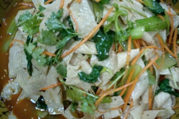 凉拌豆筋的做法图解4