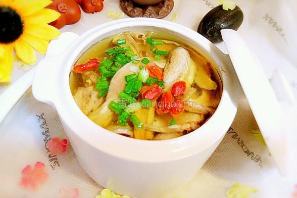 松茸炖鸡的做法图解7