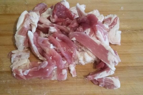 青椒炒羊肉的做法图解3
