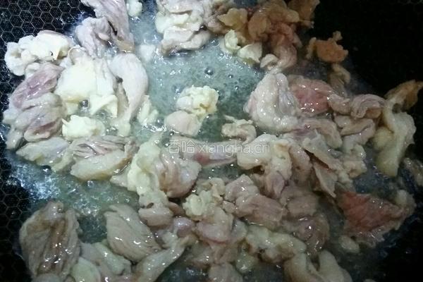 青椒炒羊肉的做法图解6