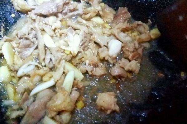 青椒炒羊肉的做法图解7