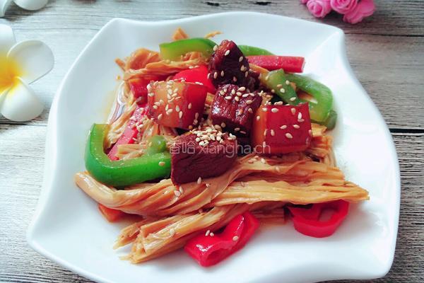 红烧肉烧腐竹的做法图解10
