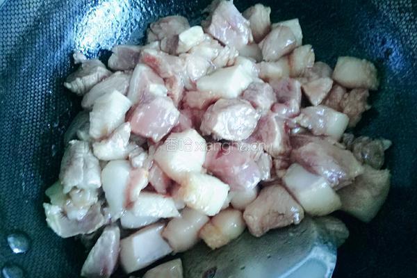 冰糖红烧肉的做法图解3