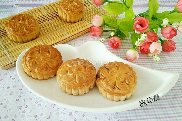 枣泥月饼的做法图解13